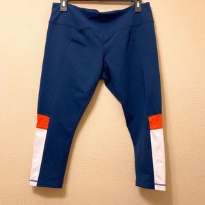 Blue Zella leggings, women's size Large